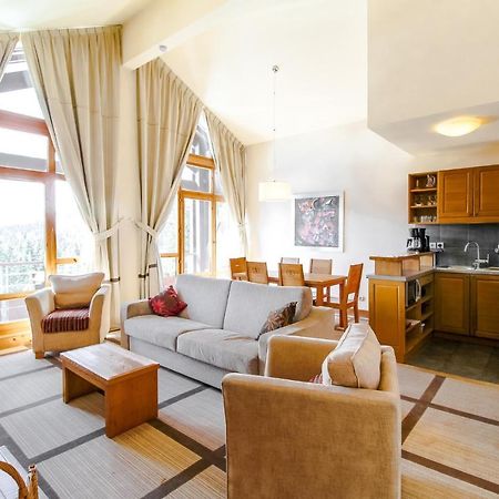 Private Penthouse 2-Bed Apartment, Ski In And Out In 5* Flaine Residence Eksteriør bilde