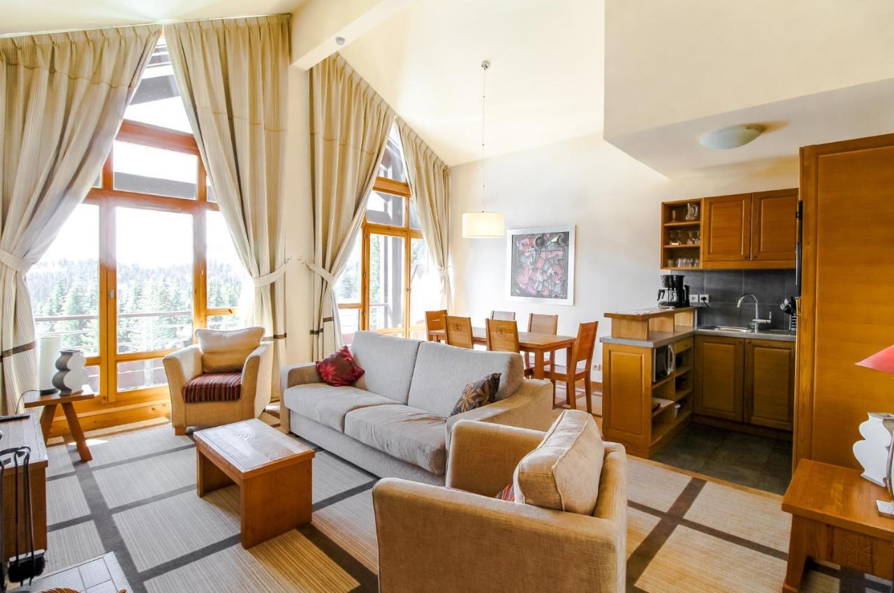 Private Penthouse 2-Bed Apartment, Ski In And Out In 5* Flaine Residence Eksteriør bilde