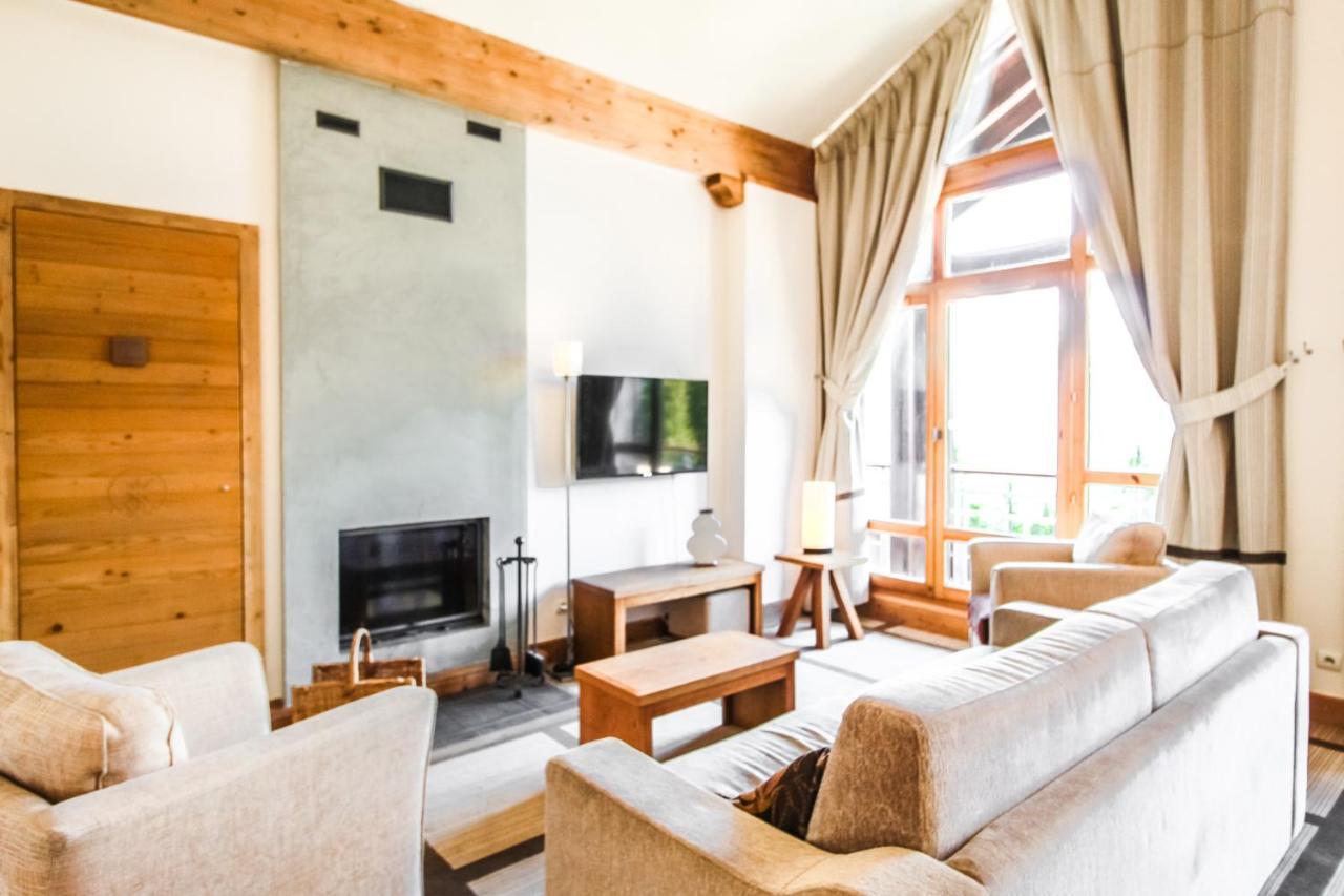 Private Penthouse 2-Bed Apartment, Ski In And Out In 5* Flaine Residence Eksteriør bilde