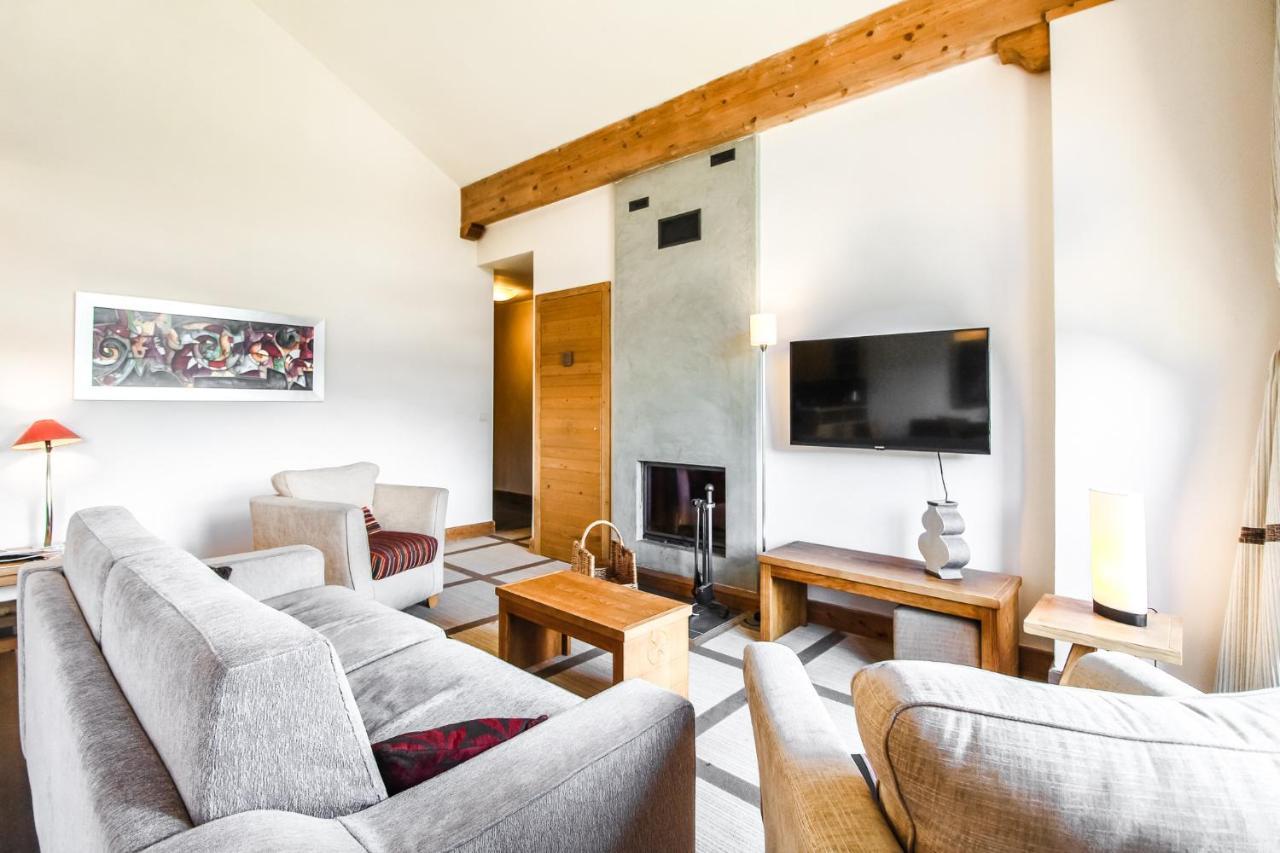 Private Penthouse 2-Bed Apartment, Ski In And Out In 5* Flaine Residence Eksteriør bilde