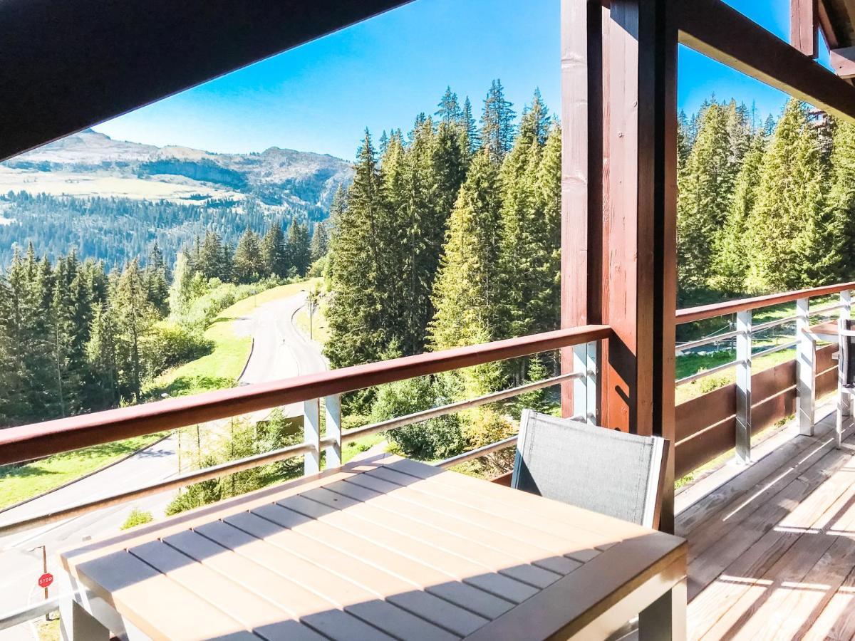 Private Penthouse 2-Bed Apartment, Ski In And Out In 5* Flaine Residence Eksteriør bilde