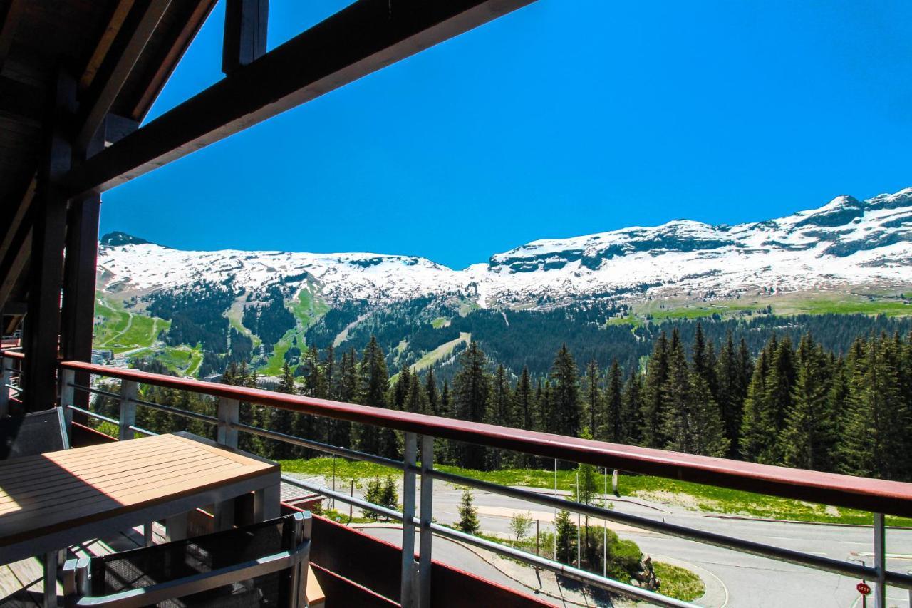 Private Penthouse 2-Bed Apartment, Ski In And Out In 5* Flaine Residence Eksteriør bilde