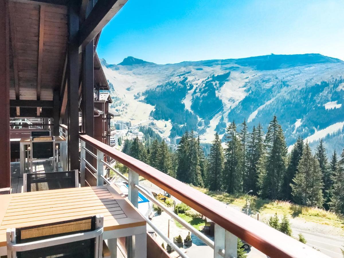 Private Penthouse 2-Bed Apartment, Ski In And Out In 5* Flaine Residence Eksteriør bilde
