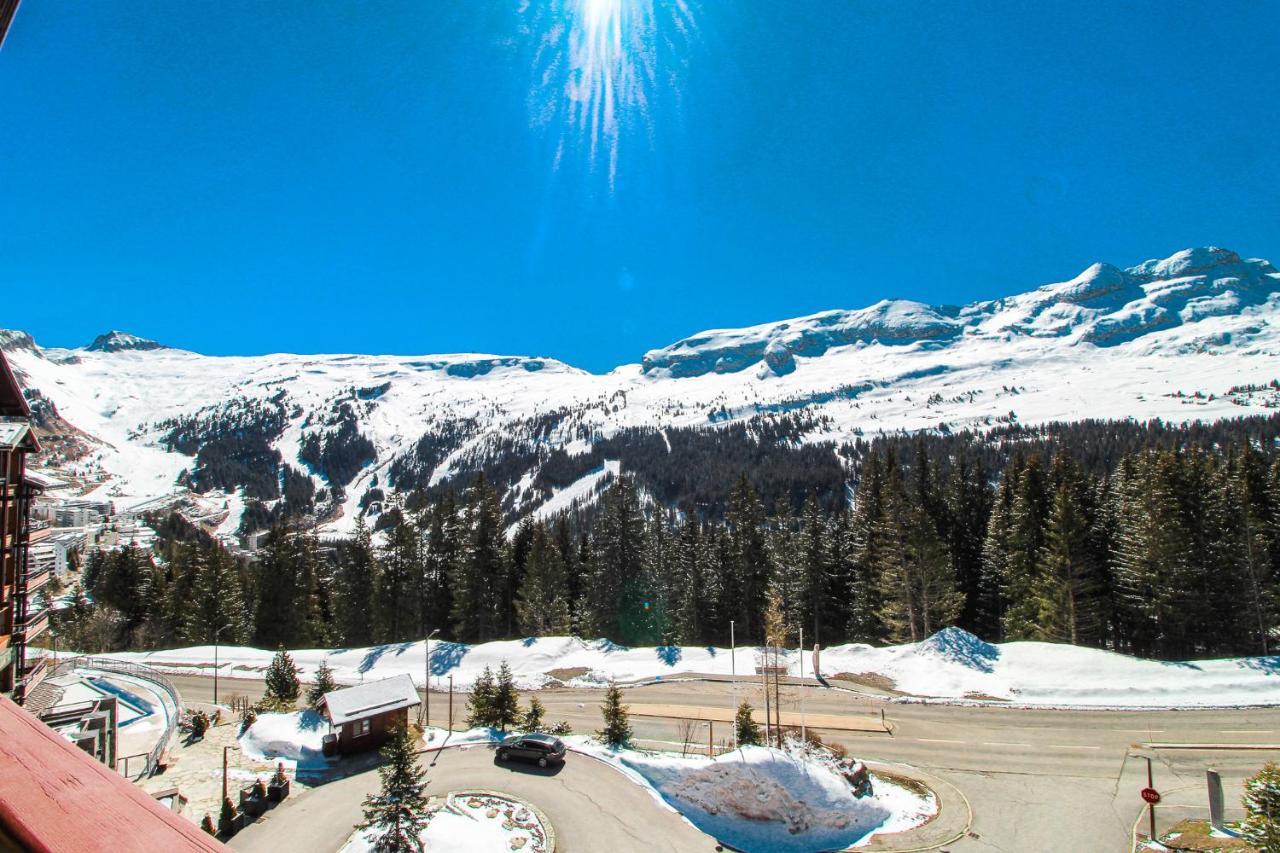 Private Penthouse 2-Bed Apartment, Ski In And Out In 5* Flaine Residence Eksteriør bilde